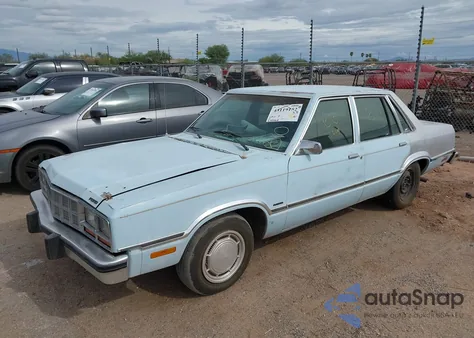 1983 Ford Fairmont Futura z USA, uszkodzony, nr VIN 1FABP36X7DK150794
